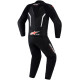 Dvoudílná kombinéza GP FORCE V2, ALPINESTARS (černá/bílá/červená fluo) 2026