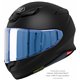 Moto prilba Shoei NXR2 čierna matna