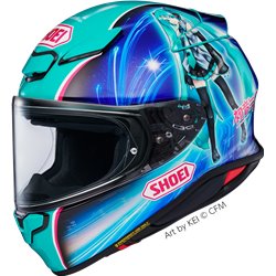 Moto prilba Shoei NXR2 HATSUNE MIKU TC-4