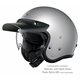 Moto prilba Shoei J.O2 Matt Light Silver