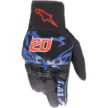 Rukavice COPPER FQ20 kolekce, ALPINESTARS (černá/červená/modrá/bílá) 2026