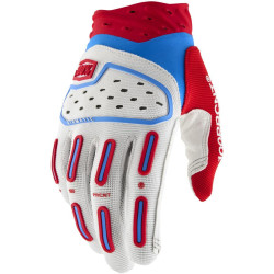 Rukavice AIRMATIC 2, 100% - USA (červená/bílá/modrá)