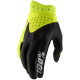Rukavice ITRACK, 100% - USA (černá/fluo žlutá)