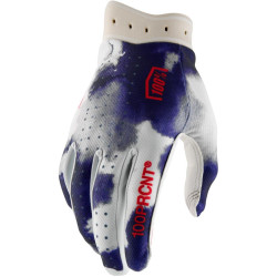 Rukavice ITRACK, 100% - USA (modrá/bílá)