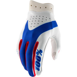 Rukavice ITRACK, 100% - USA (červená/bílá/modrá)