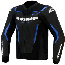 Bunda GP FORCE V2 AIRFLOW, ALPINESTARS (černá/metalická modrá) 2026