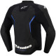 Bunda GP FORCE V2 AIRFLOW, ALPINESTARS (černá/metalická modrá) 2026