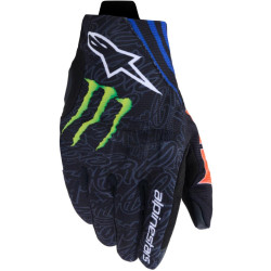 Rukavice REEF V2 FQ20 kolekce, ALPINESTARS (černá/červená fluo/modrá/zelená) 2026