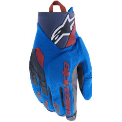 Rukavice DURACK, ALPINESTARS (modrá/tmavě šedá/oranžová) 2026
