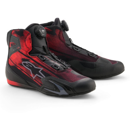 Boty CELER VENTED, ALPINESTARS (černá/červená) 2026