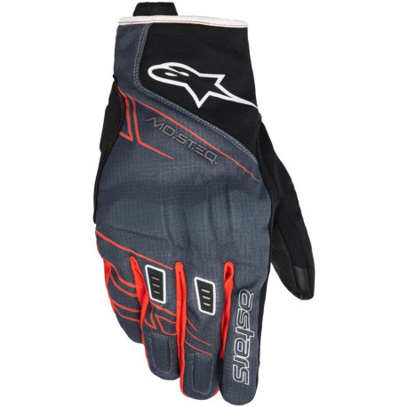 Rukavice MOBLAST WATERPROOF, ALPINESTARS (černá/antracit/oranžová) 2026