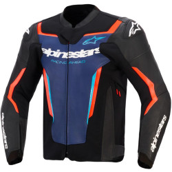 Bunda GP FORCE V2, ALPINESTARS (černá/modrá/červená fluo) 2026