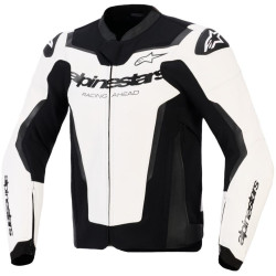 Bunda GP FORCE V2, ALPINESTARS (bílá/černá) 2026
