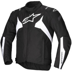 Bunda T-JAWS V4 WATERPROOF, ALPINESTARS (černá/bílá) 2026