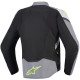Bunda T-JAWS V4 WATERPROOF, ALPINESTARS (černá/světle šedá/šedá) 2026