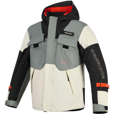 Bunda MOSPHER WATERPROOF, ALPINESTARS (šedá/černá) 2026