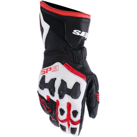 Rukavice SP-9, ALPINESTARS (černá/bílá/červená) 2026