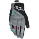 Rukavice STELLA MOBLAST WATERPROOF, ALPINESTARS, dámské (šedá/černá/růžová fluo/tyrkysová/bílá) 2026