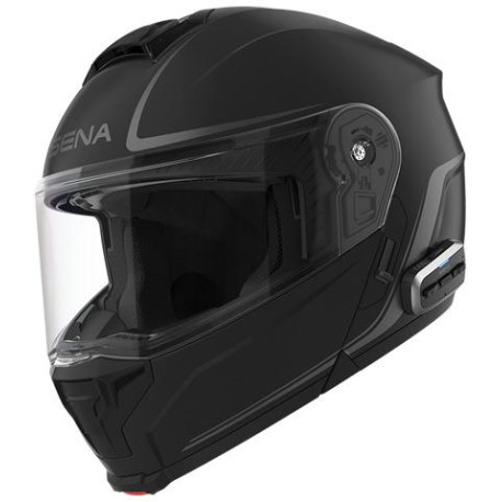 Mesh přilba s headsetem Outrush 2, SENA (matná černá)