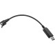 Redukce kabelu pro elektricky vyhřívané plexi přileb Tour na standard USB, CASSIDA