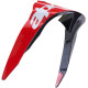 Aerodynamický spoiler pro přilby SUPERTECH R10 ARIUS standardní profil, ALPINESTARS (červená fluo/červená/bílá)