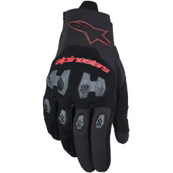 Rukavice PRO-DURA, ALPINESTARS (černá/červená) 2026