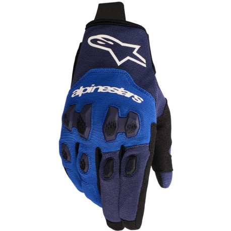 Rukavice PRO-DURA, ALPINESTARS (modrá/bílá) 2025
