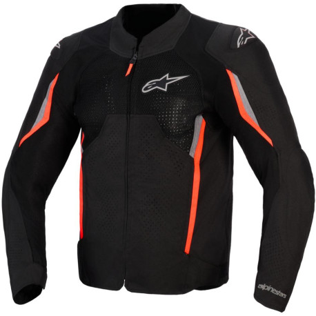 Bunda AST V3 AIR, ALPINESTARS (černá/červená/šedá) 2026