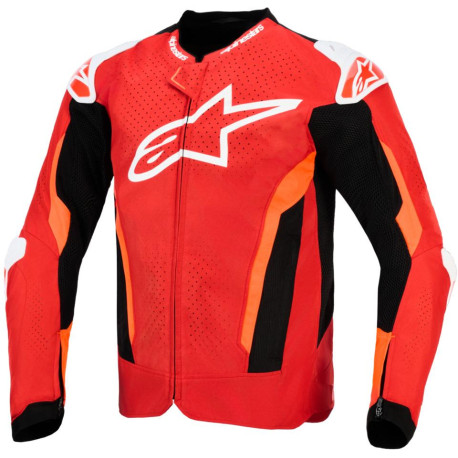 Bunda T-GP AIR, ALPINESTARS (červená/červená fluo/bílá/černá) 2026