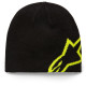 čepice CORP SHIFT BEANIE, ALPINESTARS (černá/žlutá fluo)
