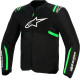 Bunda T-SPS AIR V2, ALPINESTARS (černá/zelená fluo) 2026