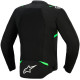 Bunda T-SPS AIR V2, ALPINESTARS (černá/zelená fluo) 2026