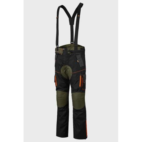 Enduro kalhoty TRAILER CRAFT, 4SQUARE - pánské (khaki,oranžová) 2026