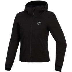 Bunda STELLA RADIUM TECH HOODIE, ALPINESTARS, dámská (černá) 2026