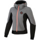 Bunda STELLA RADIUM TECH HOODIE, ALPINESTARS, dámská (tmavě šedá/černá/růžová) 2026