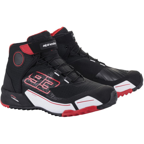 Boty CR-X DRYSTAR MM93 kolekce, ALPINESTARS (černá/červená/bílá) 2026