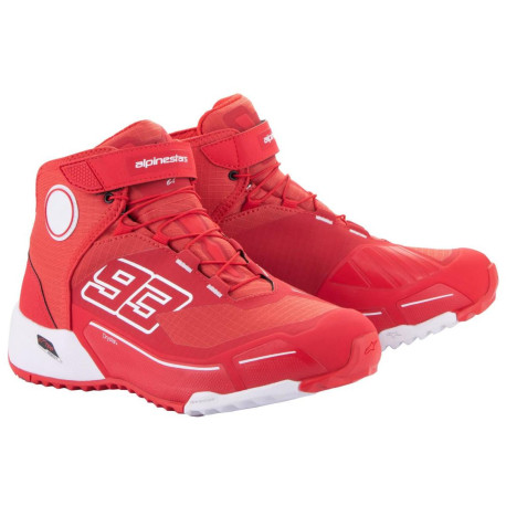 Boty CR-X DRYSTAR MM93 kolekce, ALPINESTARS (červená/bílá) 2026