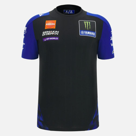 Triko TEAM, Monster Energy Yamaha (černá,modrá)