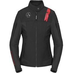 Bunda CORSA TEX LADY 2024, SPIDI, dámská (černá/červená)