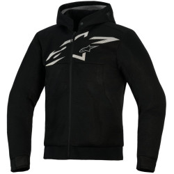 Bunda CHROME SUPERAIRFLOW, ALPINESTARS (černá/tmavě šedá/bílá) 2026