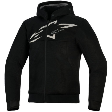 Bunda CHROME SUPERAIRFLOW, ALPINESTARS (černá/tmavě šedá/bílá) 2026