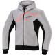 Bunda CHROME SUPERAIRFLOW, ALPINESTARS (černá/světle šedá/červená fluo) 2026