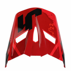 Kšilt JUST1 J22F DYNAMO černo/červený