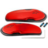 Slidery špičky pro boty Supertech R/SMX PLUS/SMX-6/SMX S a SMX-1 R, ALPINESTARS (červená, slitina hliníku/plast, pár)