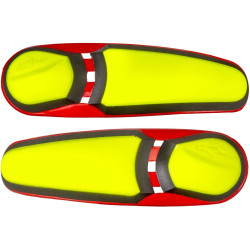 Slidery špičky pro boty SMX PLUS verze do roku 2012, ALPINESTARS (žluté/červené, pár)