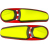 Slidery špičky pro boty SMX PLUS verze do roku 2012, ALPINESTARS (žluté/červené, pár)