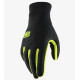 Rukavice BRISKER EXTREME, 100% - USA (fluo žlutá/černá)