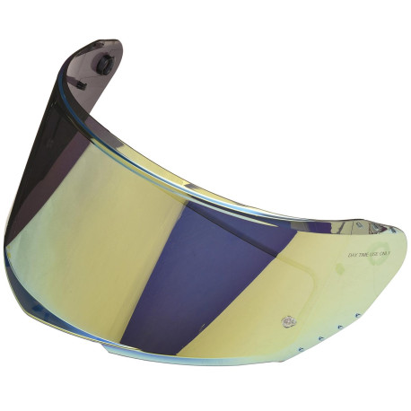 Plexi pro přilby Integral GT 2.0/2.1 a GTS 2.1 s přípravou pro Pinlock, CASSIDA (zrcadlové zlaté REVO)