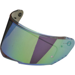 Plexi pro přilby Integral GT 2.0/2.1 a GTS 2.1 s přípravou pro Pinlock, CASSIDA (zrcadlové zelené REVO)