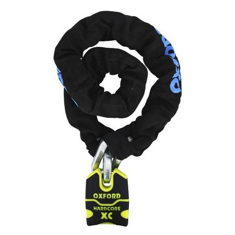 řetězový zámek na motocykl HARDCORE XC13, OXFORD (průřez oka řetězu 13 mm, délka 1,5 m)